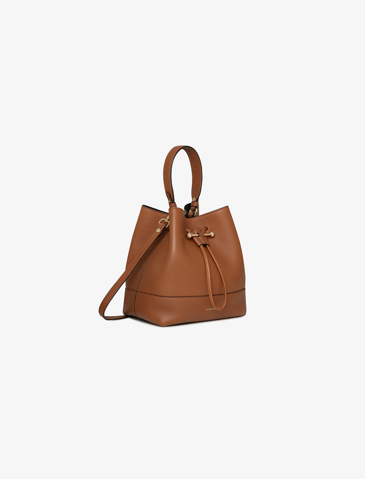 STRATHBERRY Osette Midi Bag In Tan