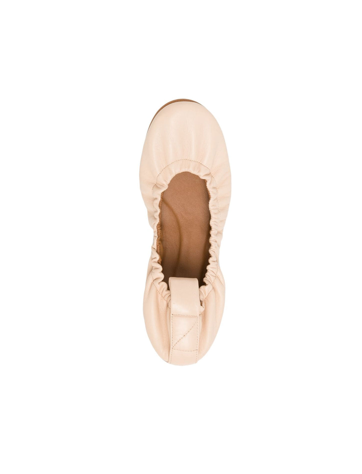 ATP Atelier Teano Nappa Ballet Flats in Limestone