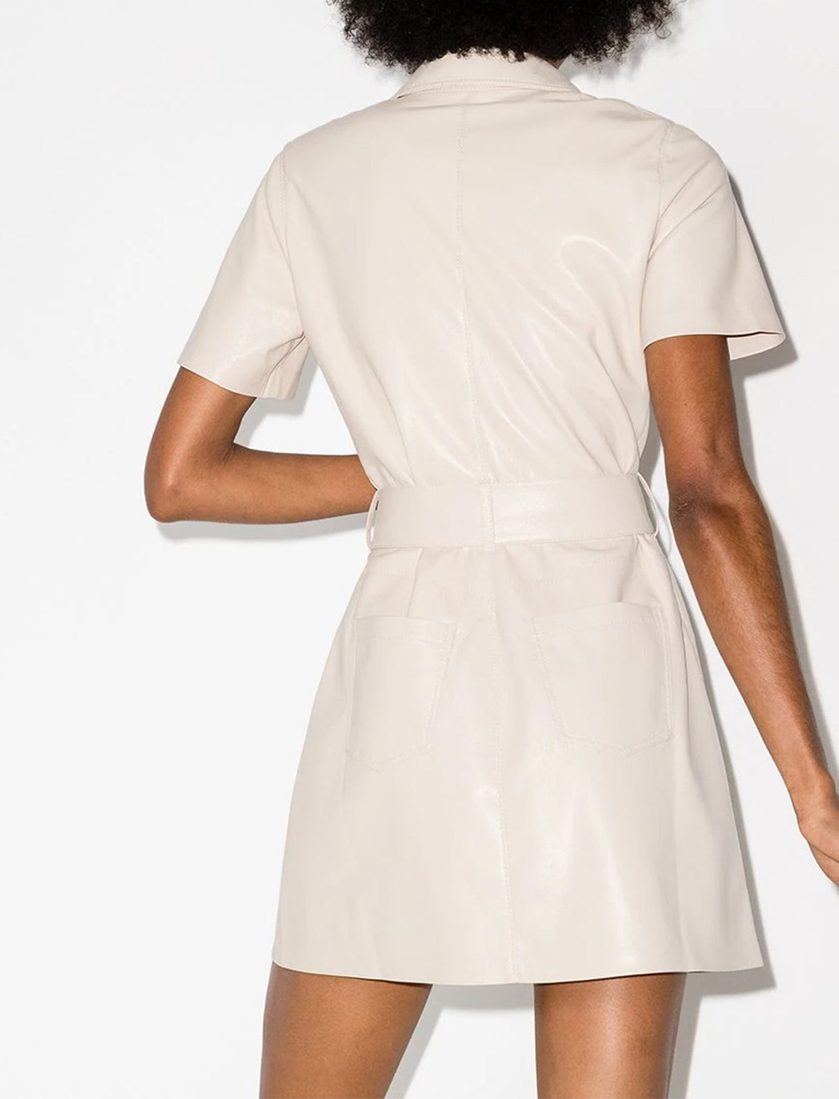 NANUSHKA HALLI Dress in CRÈME
