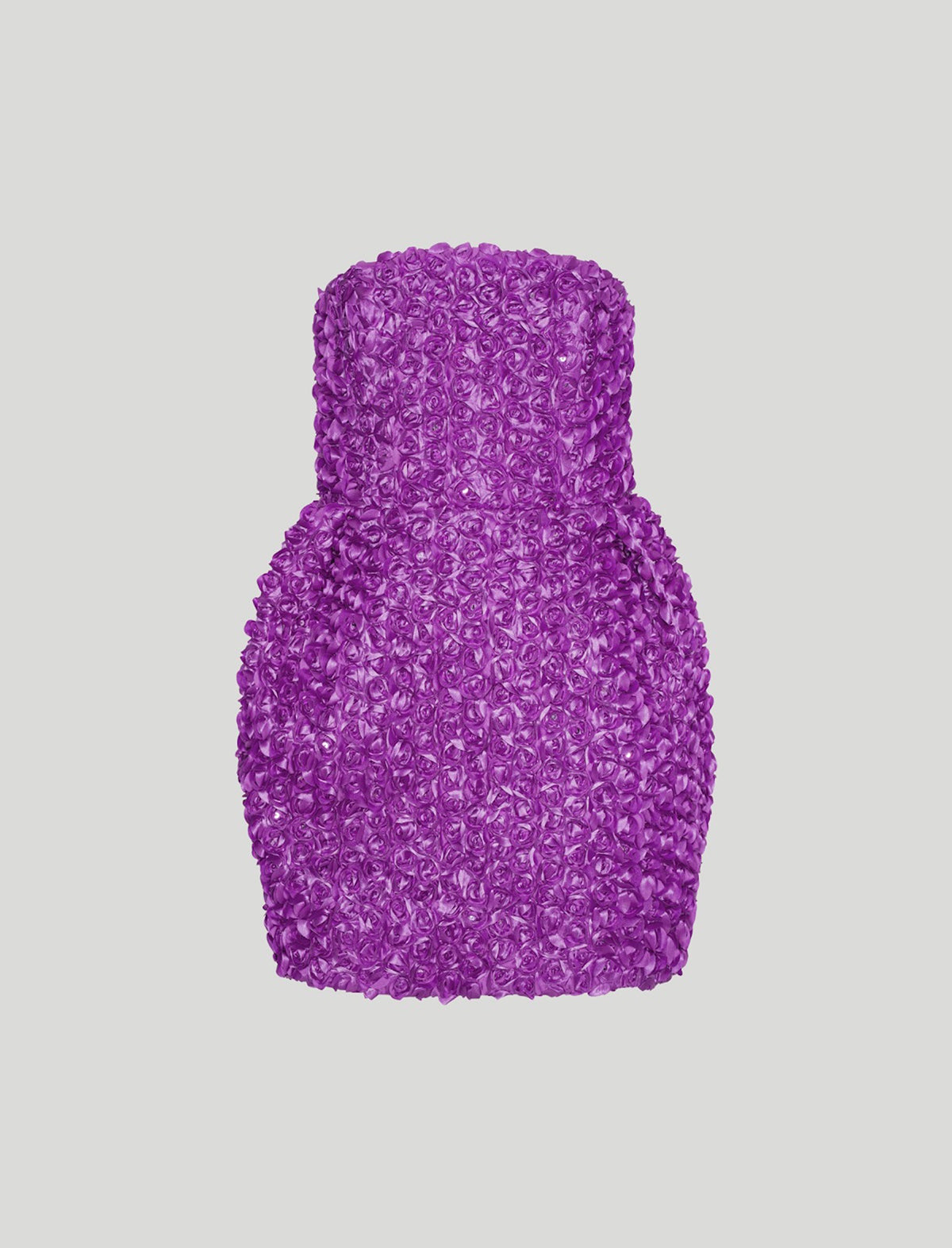 ROTATE BIRGER CHRISTENSEN 3D Flower Mini Dress in Purple