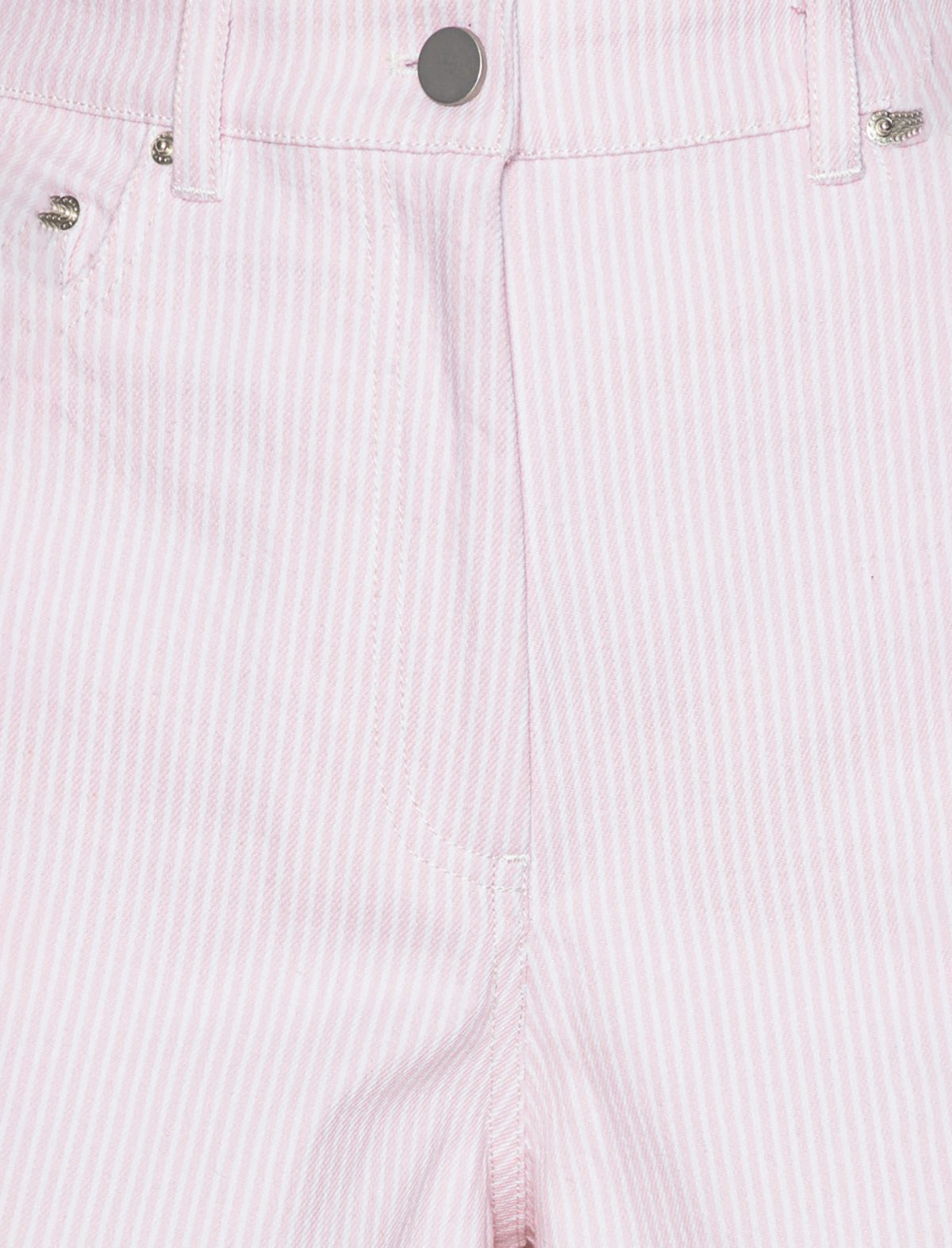 REMAIN Striped Mini Shorts in Ballerina Comb