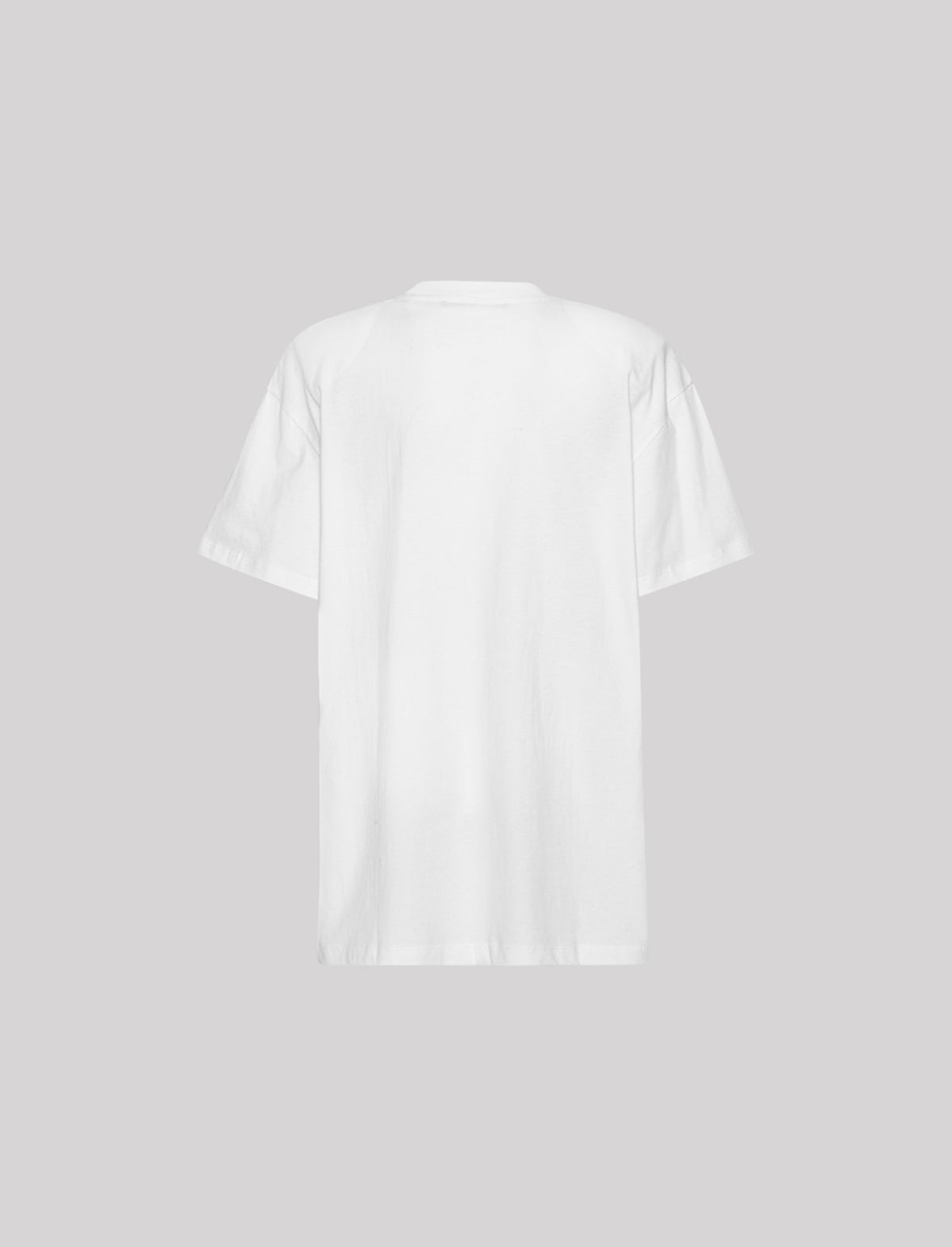 ROTATE BIRGER CHRISTENSEN Oversized Logo T-Shirt In Bright White