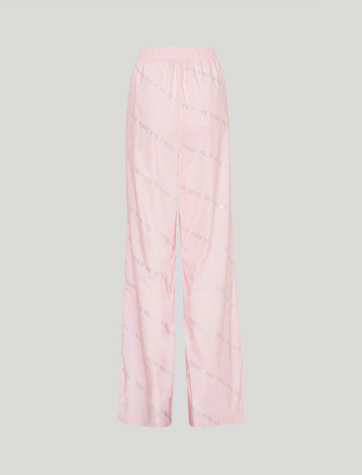ROTATE SUNDAY 6 Crystal-Embellished Pants in Ballet Slipper