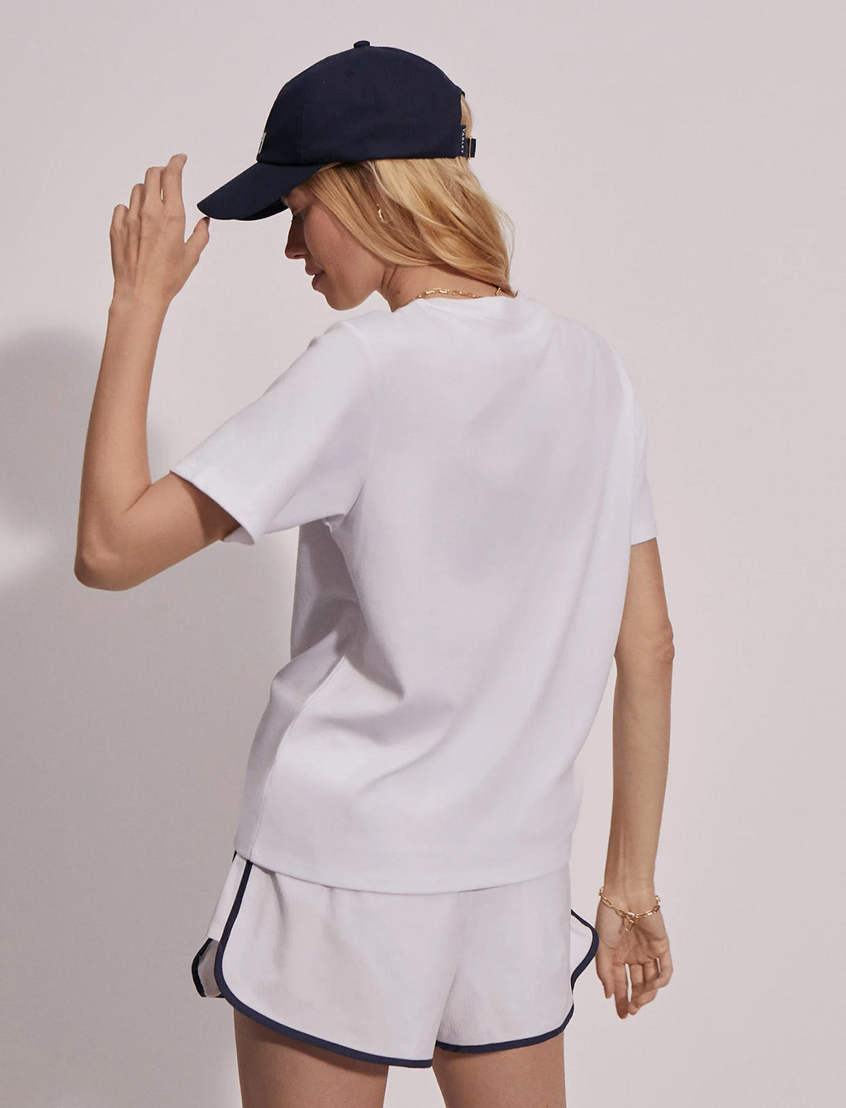 VARLEY Coventry Branded Tee In White