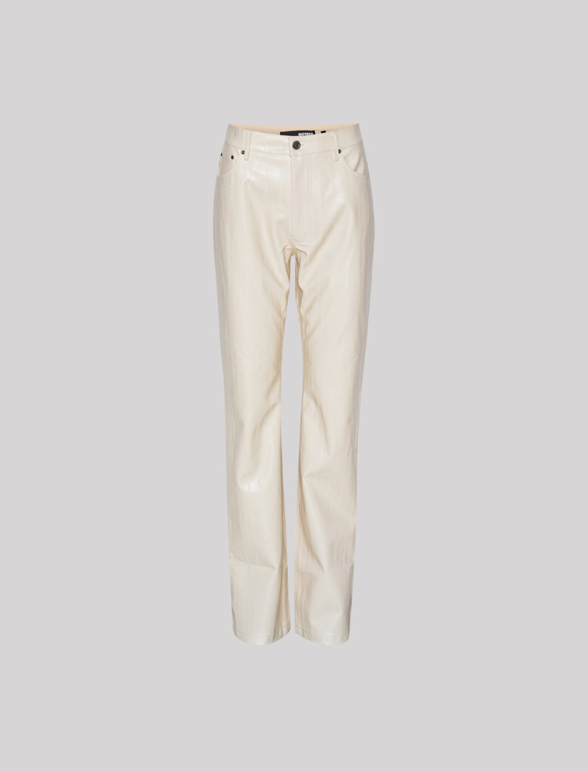 ROTATE BIRGER CHRISTENSEN Textured Pants In Whisper White