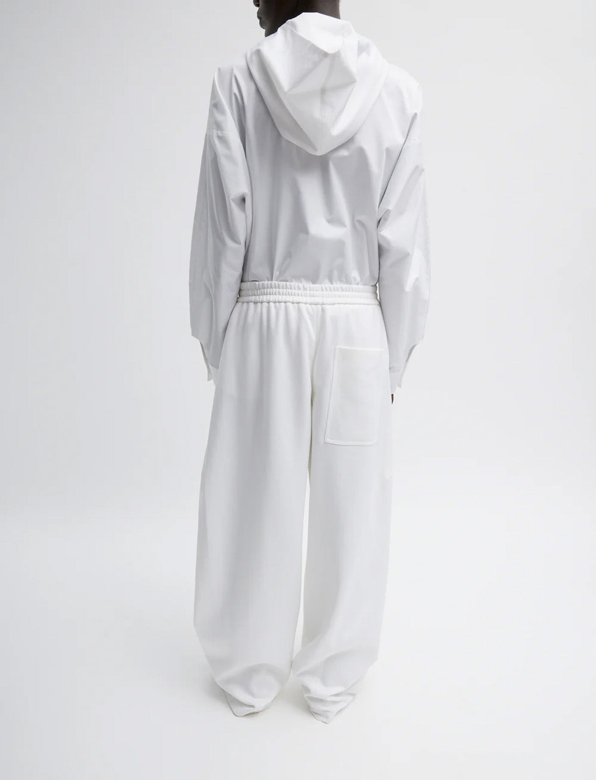 TIBI Active Knit Winslow Pant in White