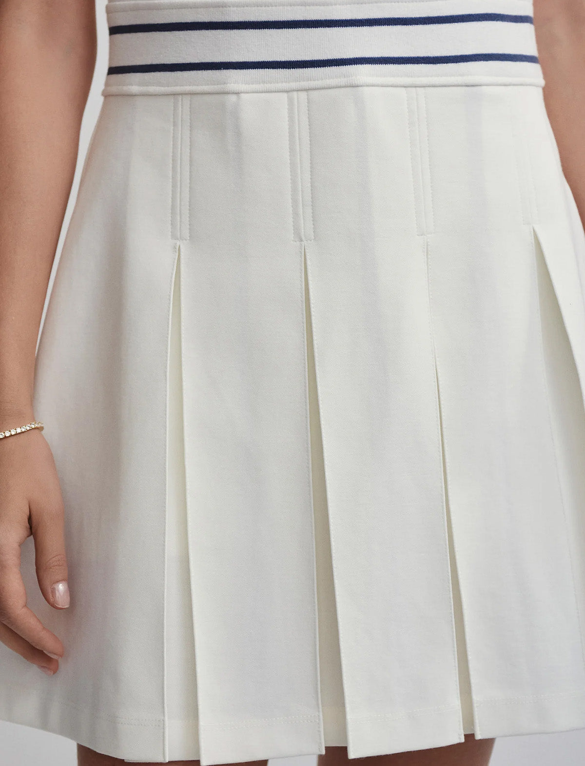 VARLEY Amar Dress in Snow White