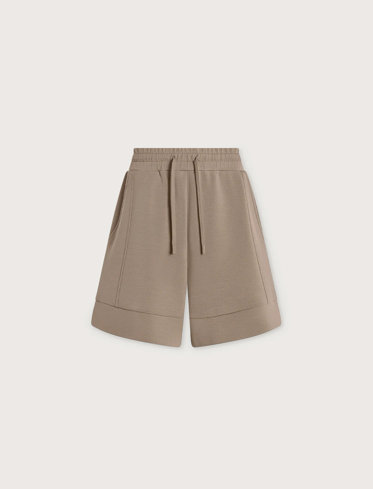VARLEY Atrium High-Rise Short 4.5" in Light Taupe