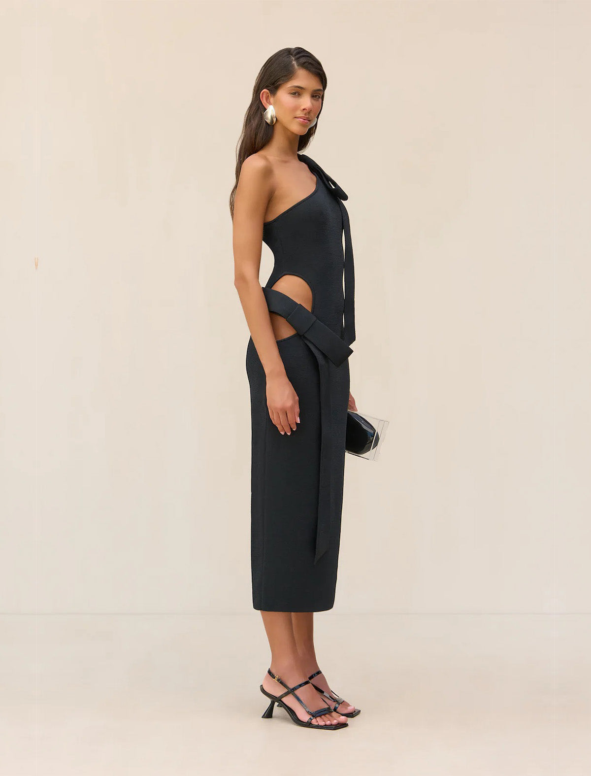 CULT GAIA Blenda Knit Dress In Black