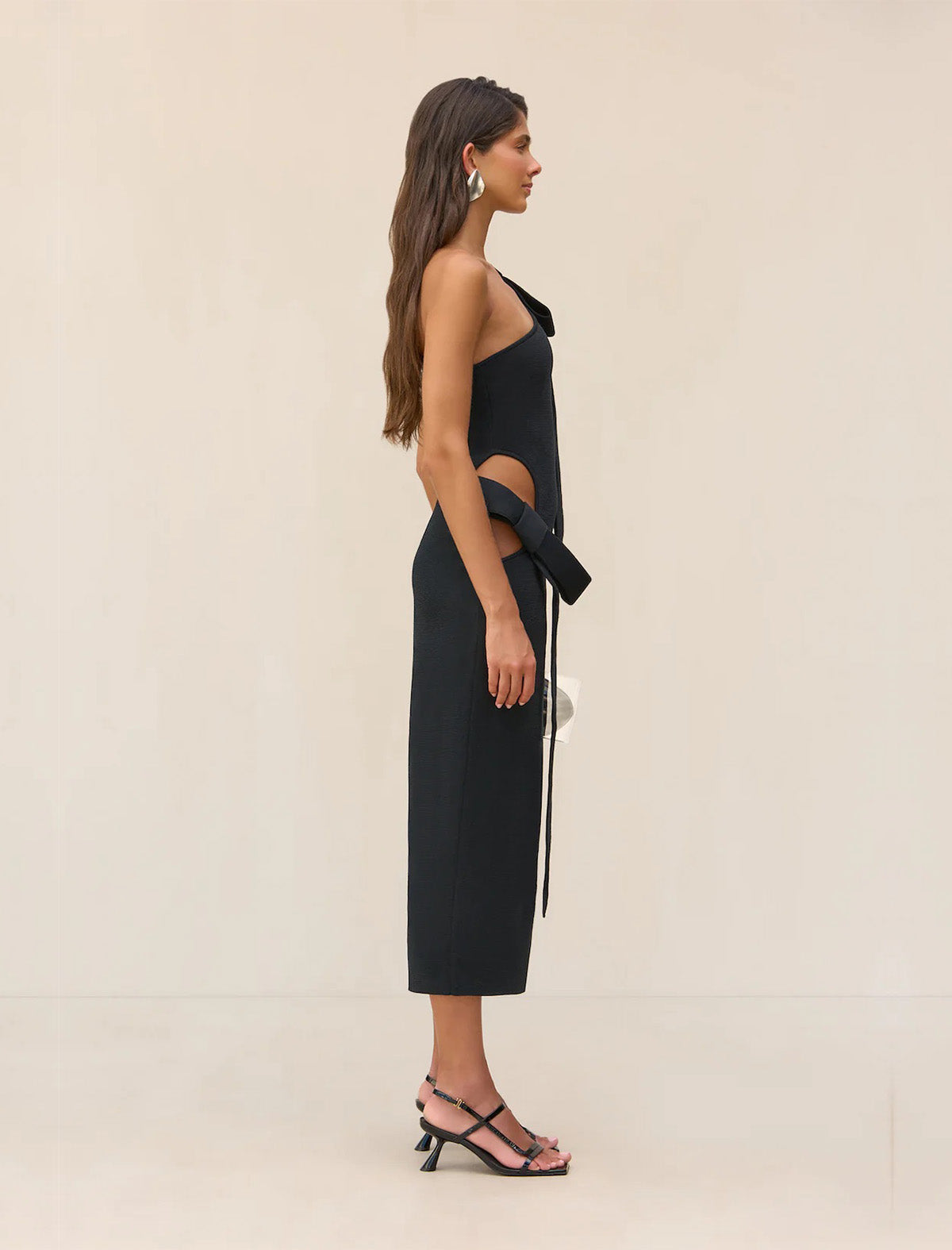 CULT GAIA Blenda Knit Dress In Black