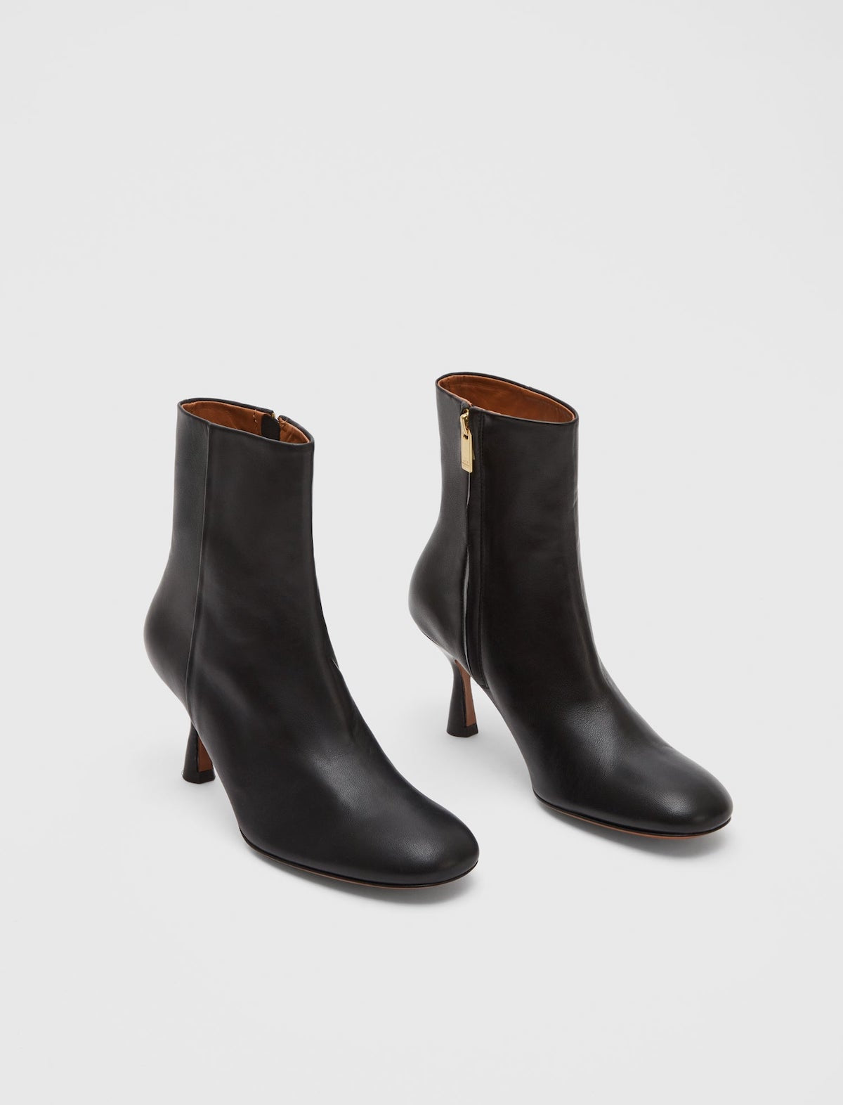 ATP ATELIER Carisio Nappa Leather Boots in Black