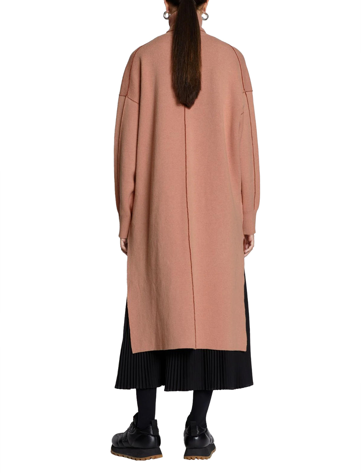 Proenza Schouler White Label Cashmere Blend Turtleneck Dress in Rose