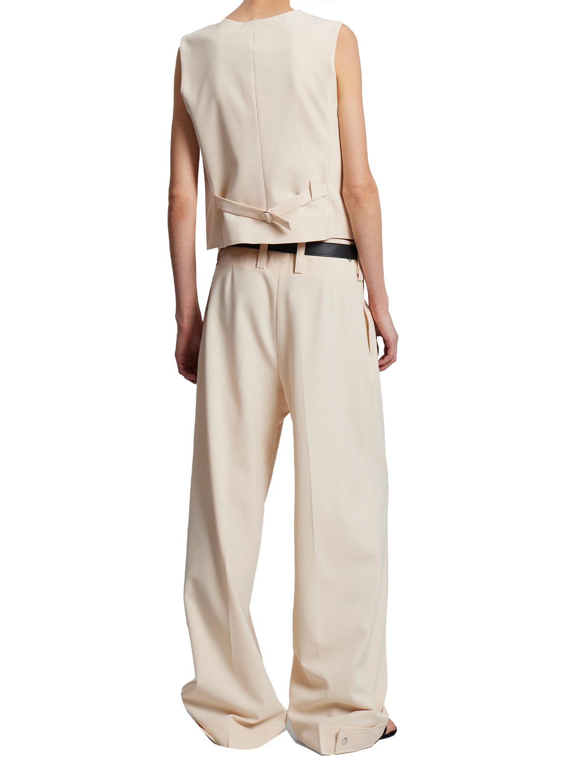 BEAUFILLE Duna Vest in Parchment