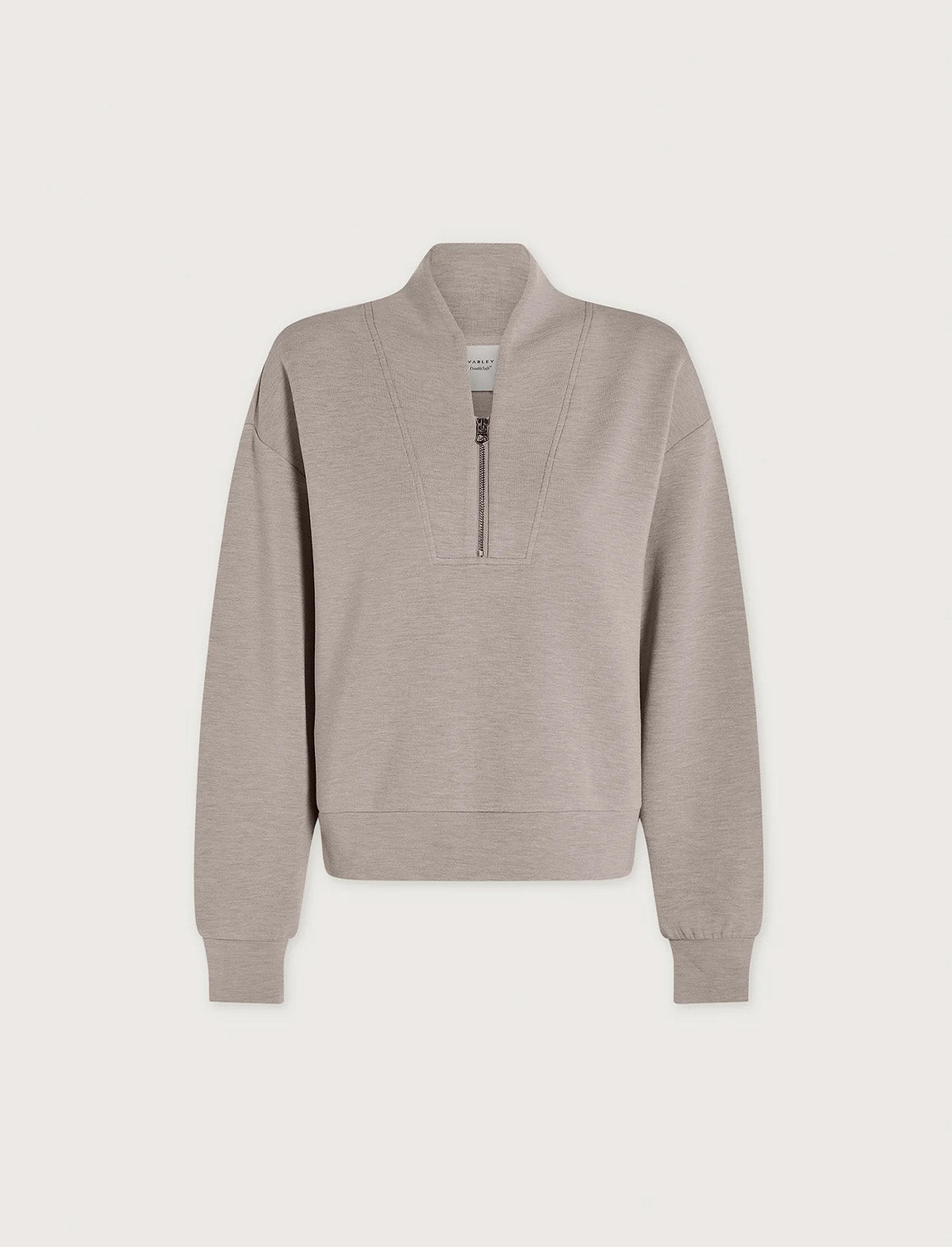 VARLEY Davidson Sweat in Taupe Marl