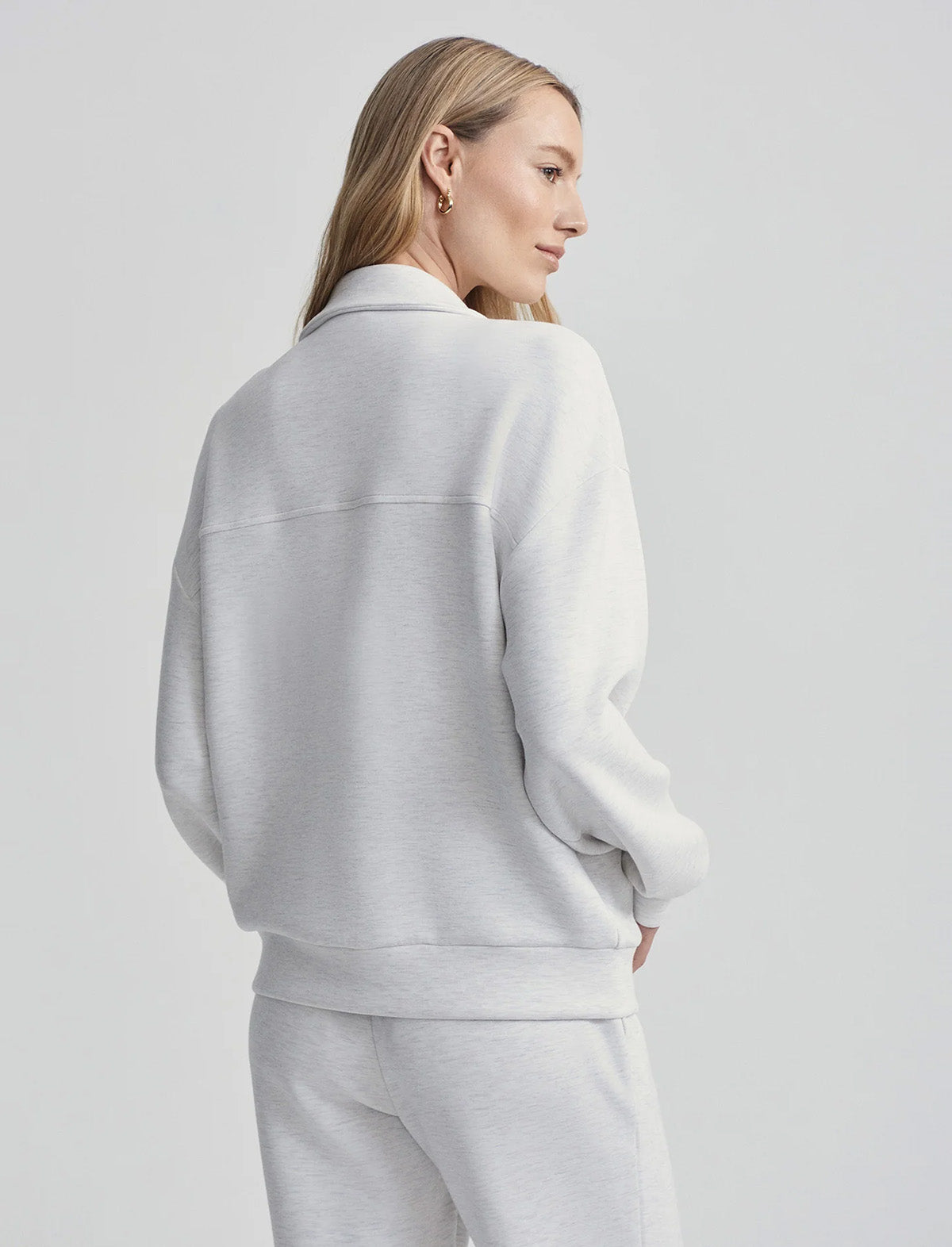 VARLEY Elizabeth Jacket in Ivory Marl