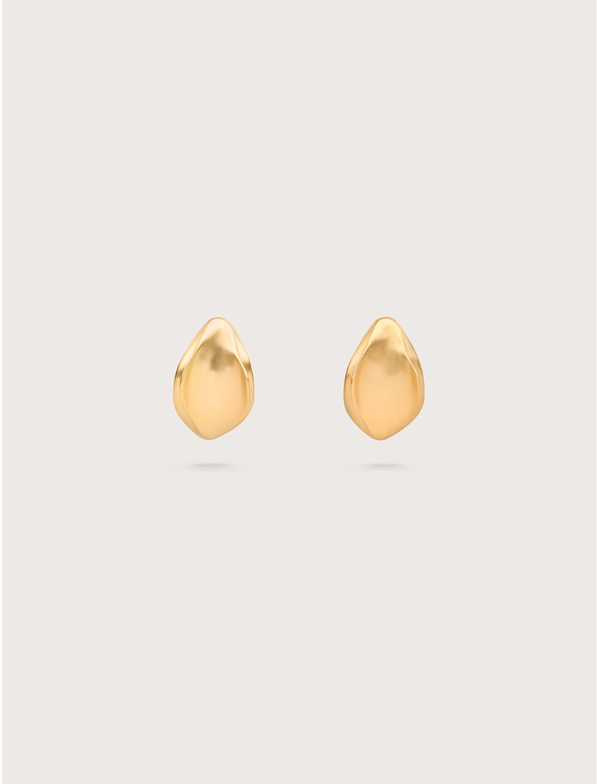 CULT GAIA ERIN EARRING in Brushed Brass