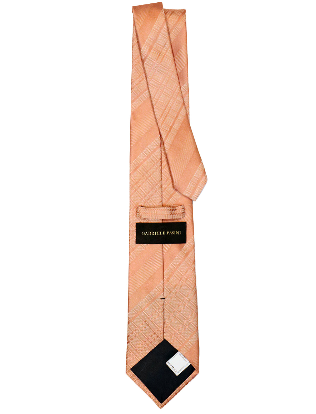 GABRIELE PASINI Italian Silk Tie in Vintage Pink