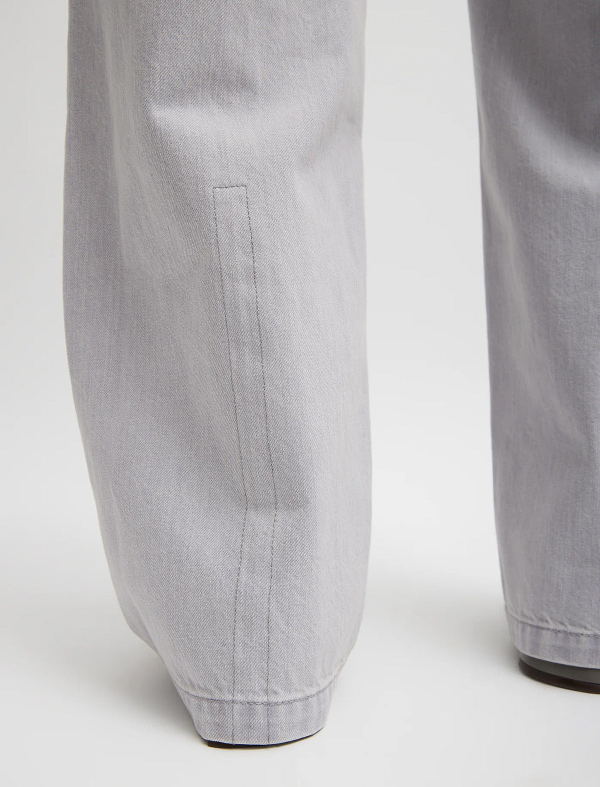 TIBI Grey Denim Barry Jean in Grey