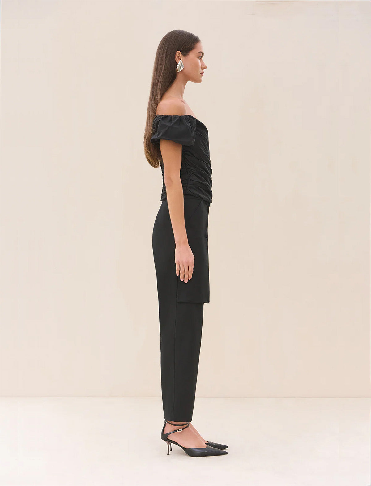 CULT GAIA Helene Top in Black