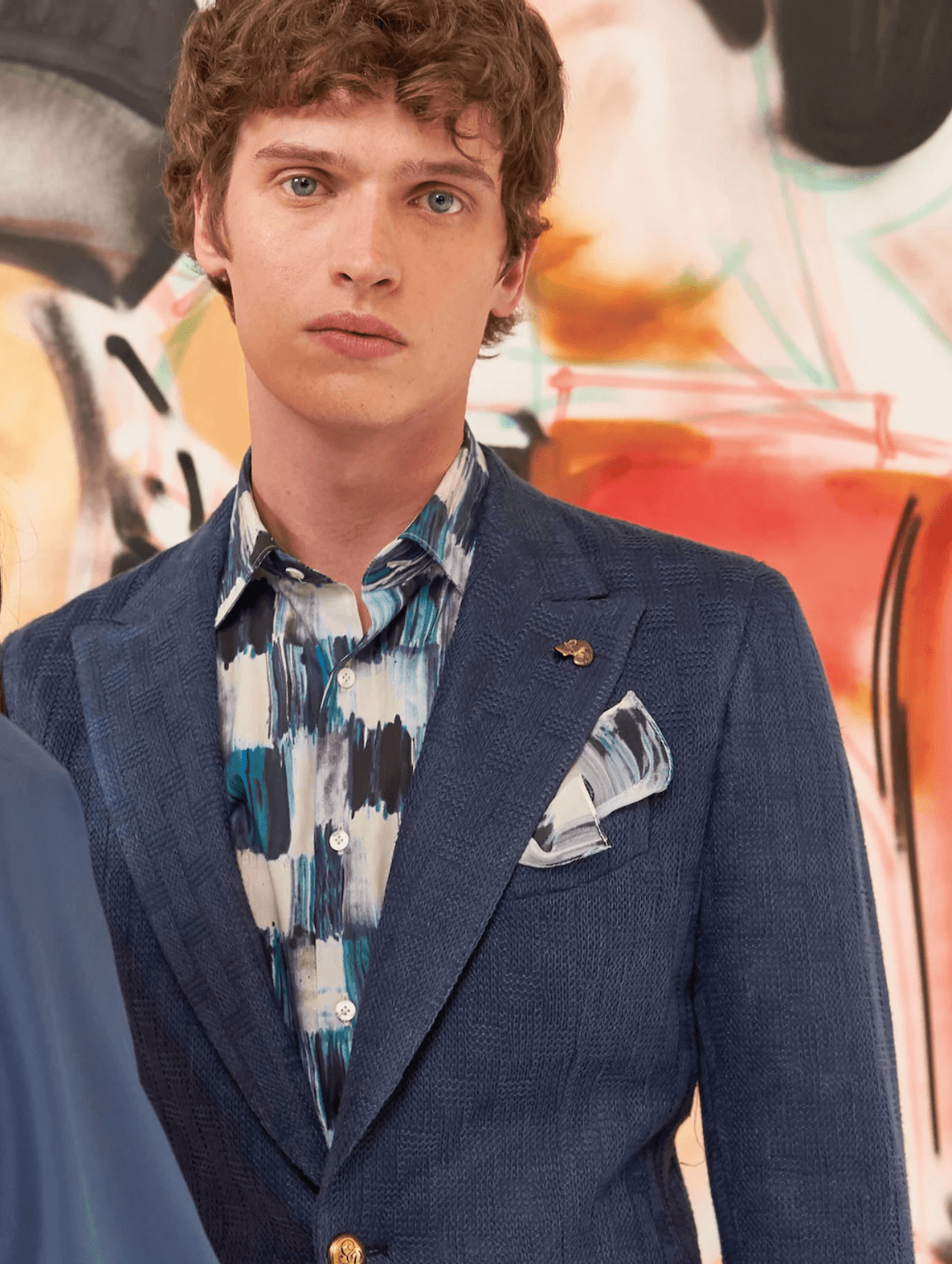 GABRIELE PASINI Italian Cotton Shirt in Checkerboard Print