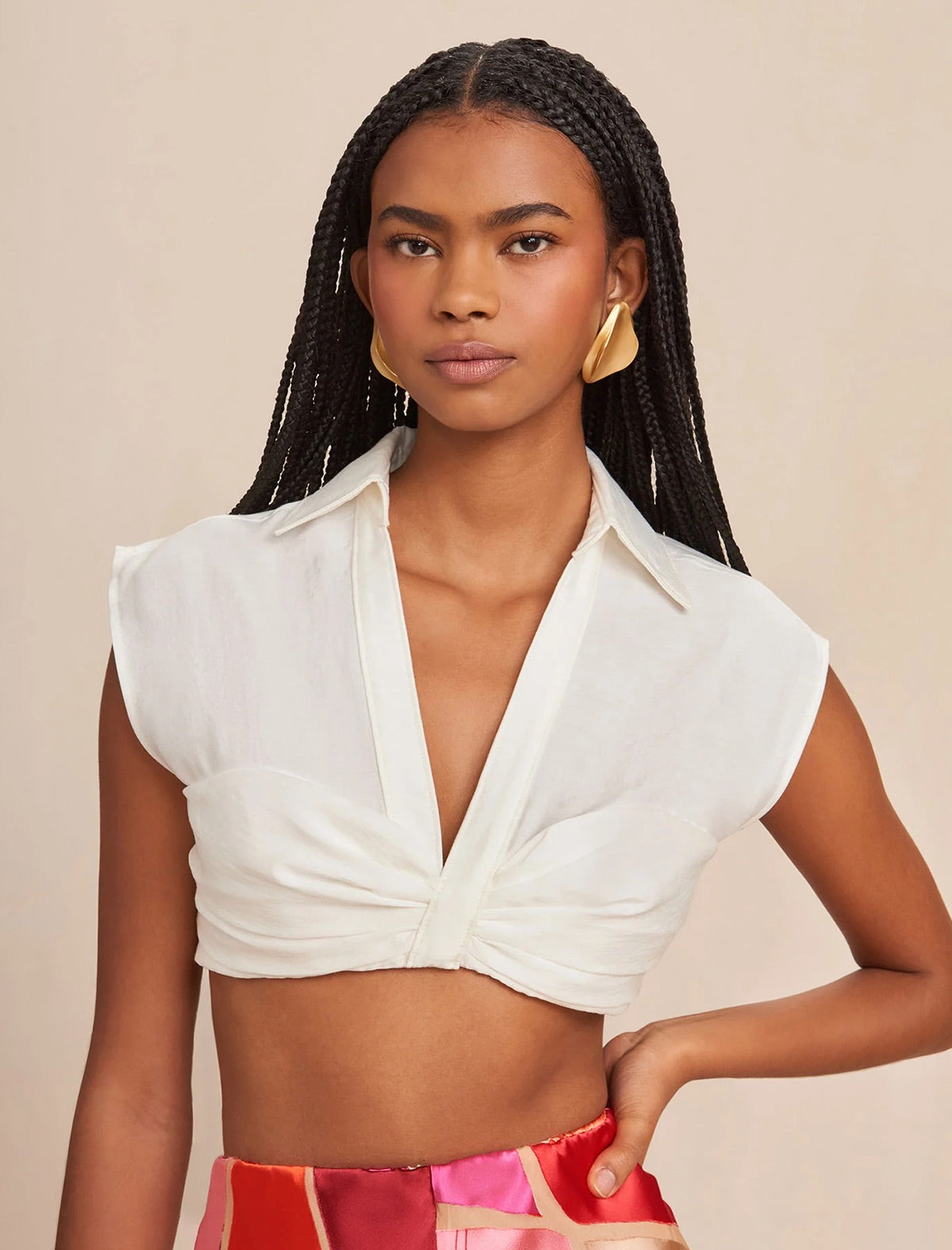 CULT GAIA JANETTE TOP In Off White