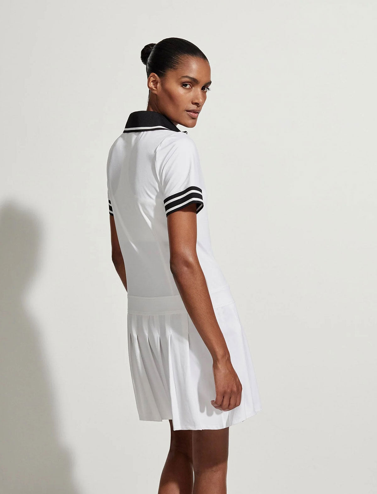 VARLEY Keyes Sporty Dress In White