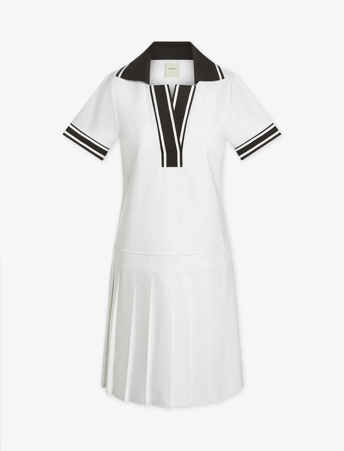 VARLEY Keyes Sporty Dress In White