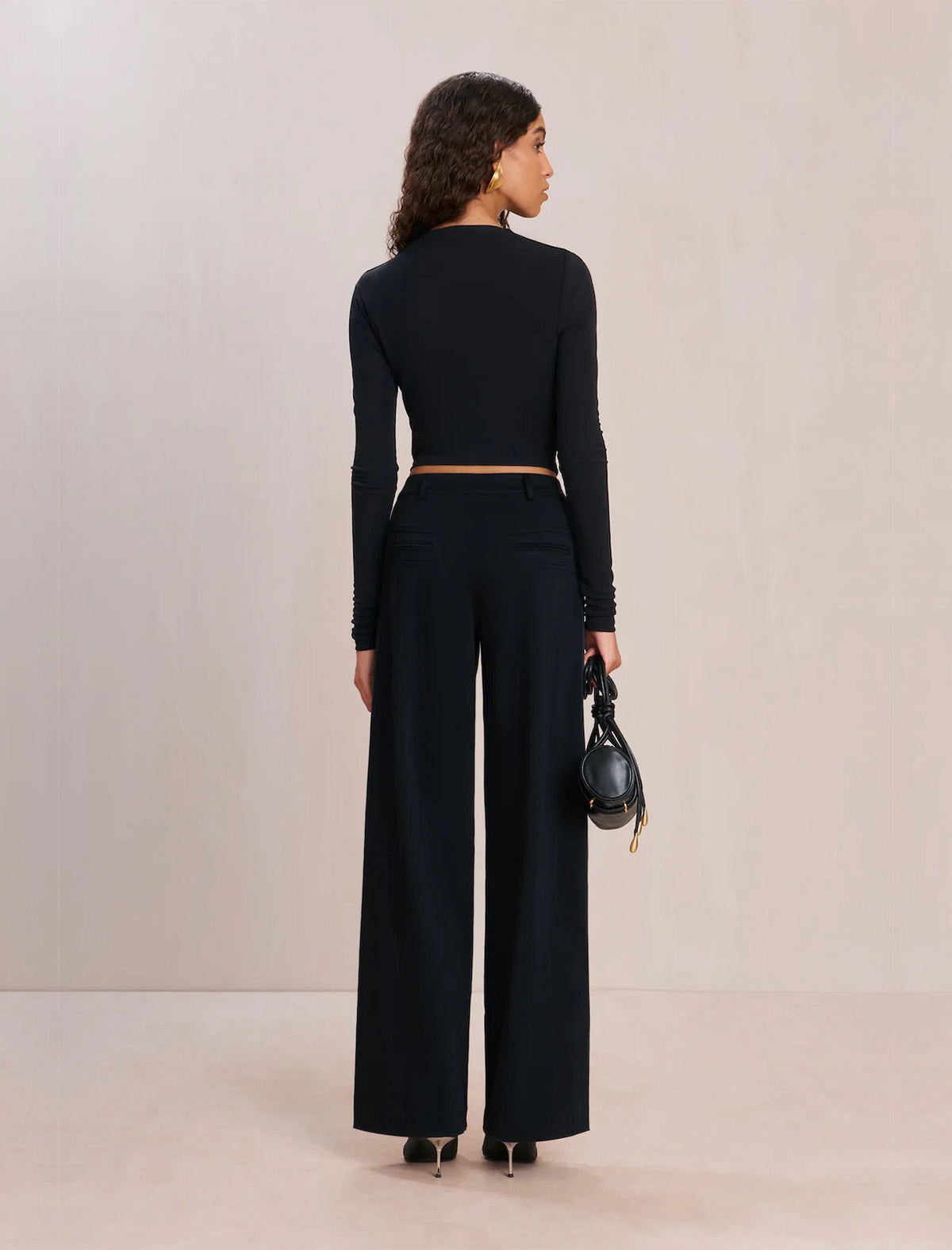 CULT GAIA Laia Top In Black