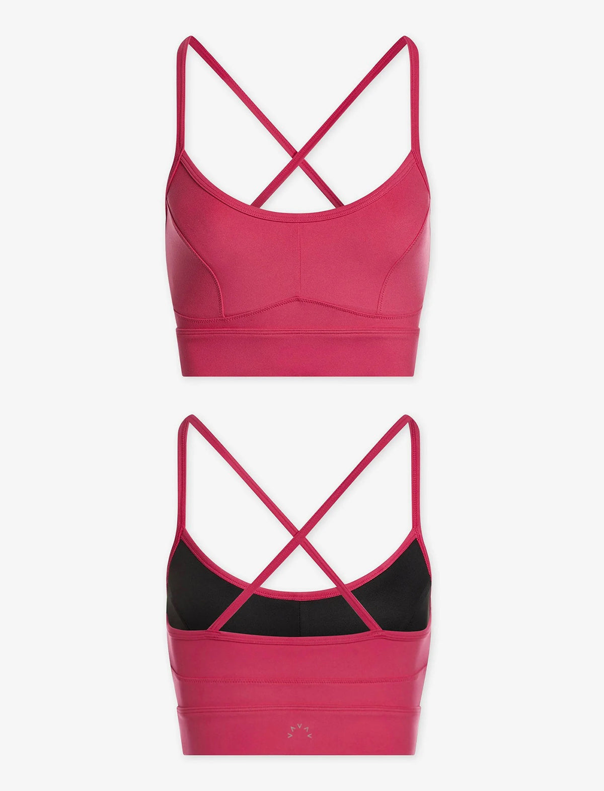 VARLEY Let's Move Irena Bra In Vibrant Fuchsia