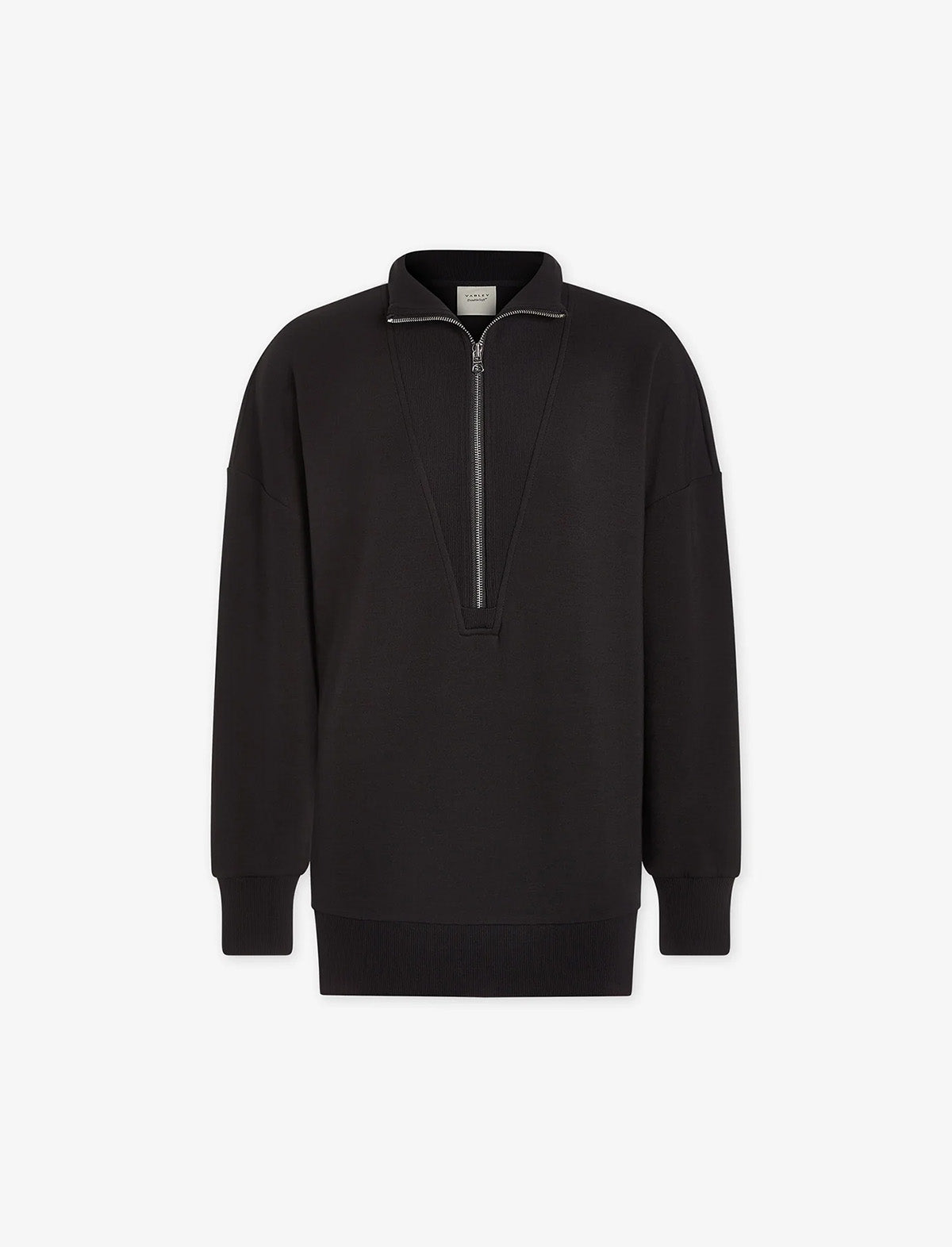 VARLEY Masie Longline Sweat in Black