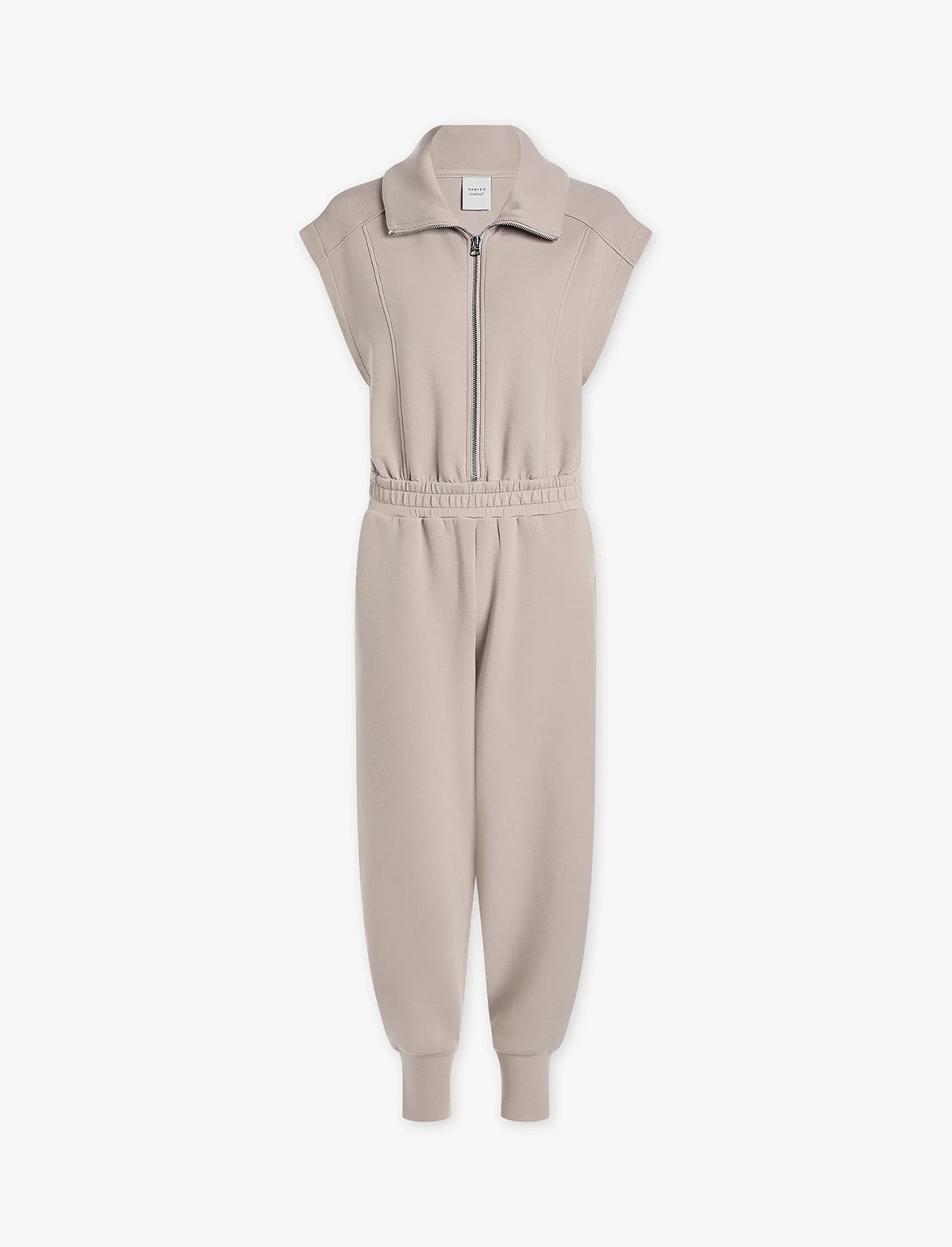 VARLEY Monica Jumpsuit in Light Taupe