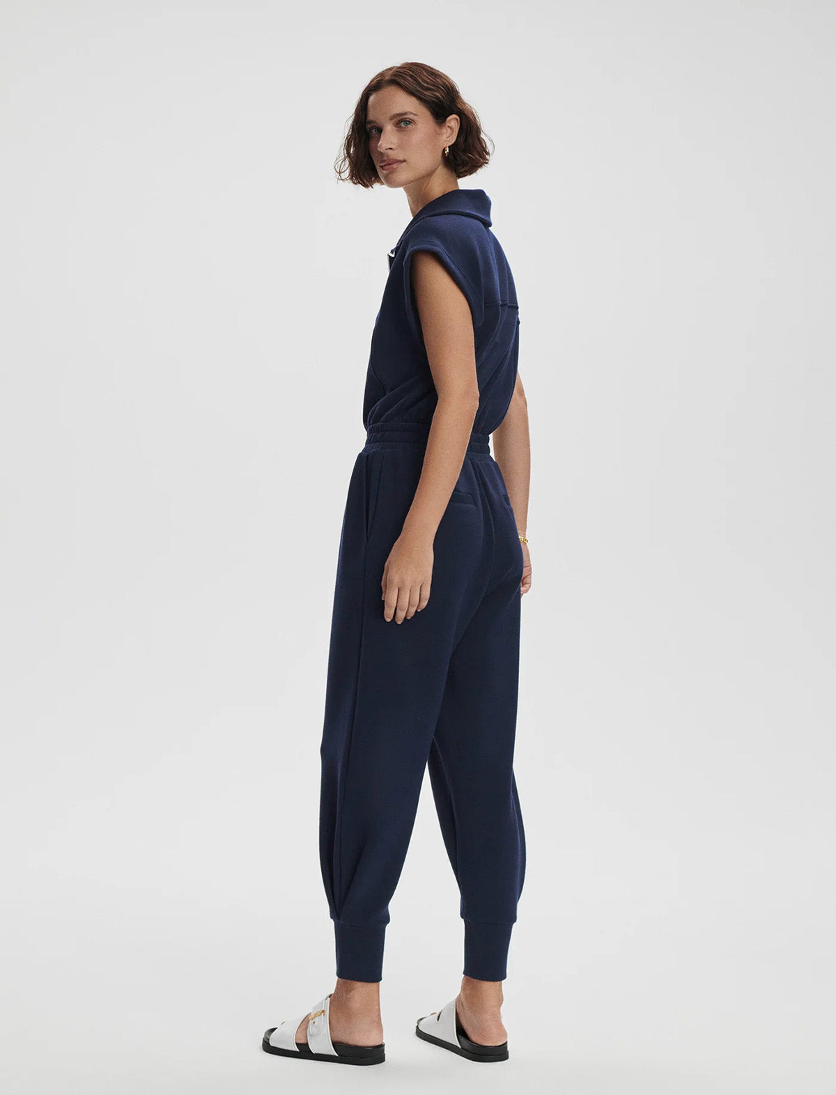 VARLEY Monica Jumpsuit in Navy