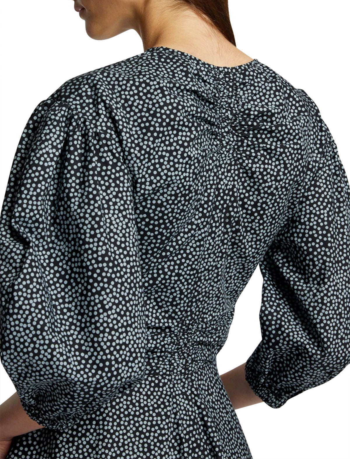PROENZA SCHOULER WHITE LABEL Midi Dress In Dotted Print