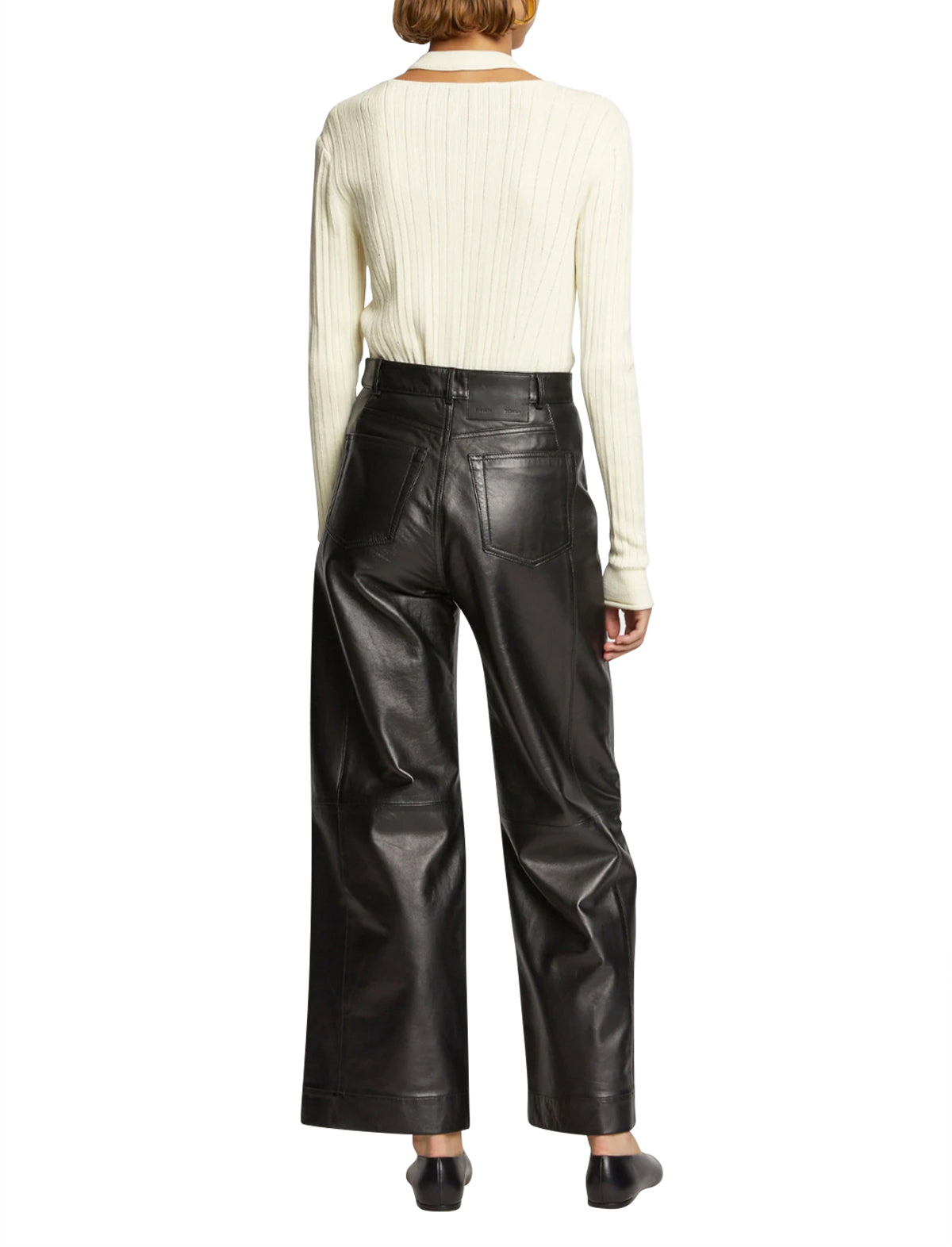 PROENZA SCHOULER WHITE LABEL Rib Knit Cardigan In Calico