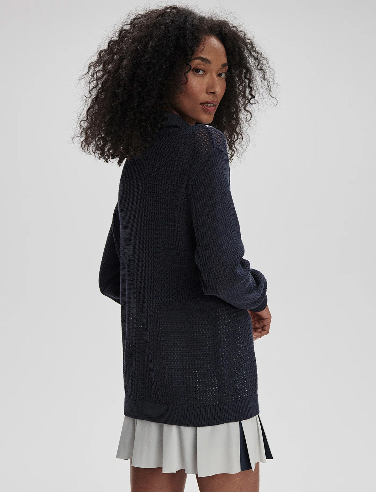VARLEY Savannah Knit in Blue Nights