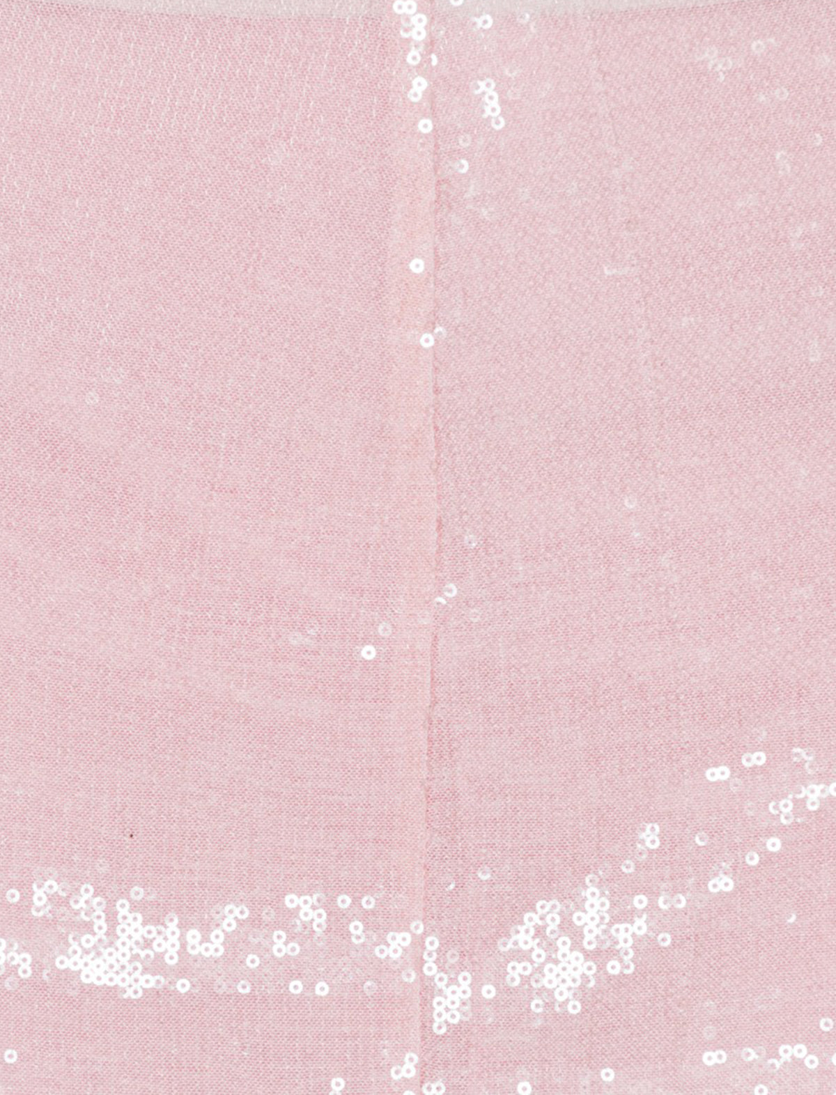 ROTATE BIRGER CHRISTENSEN Sequin Midi Pencil Skirt in Orchid Pink