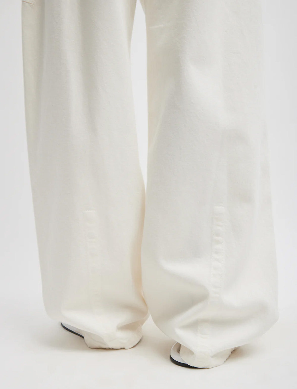 TIBI Spring Denim Sid Jean in White