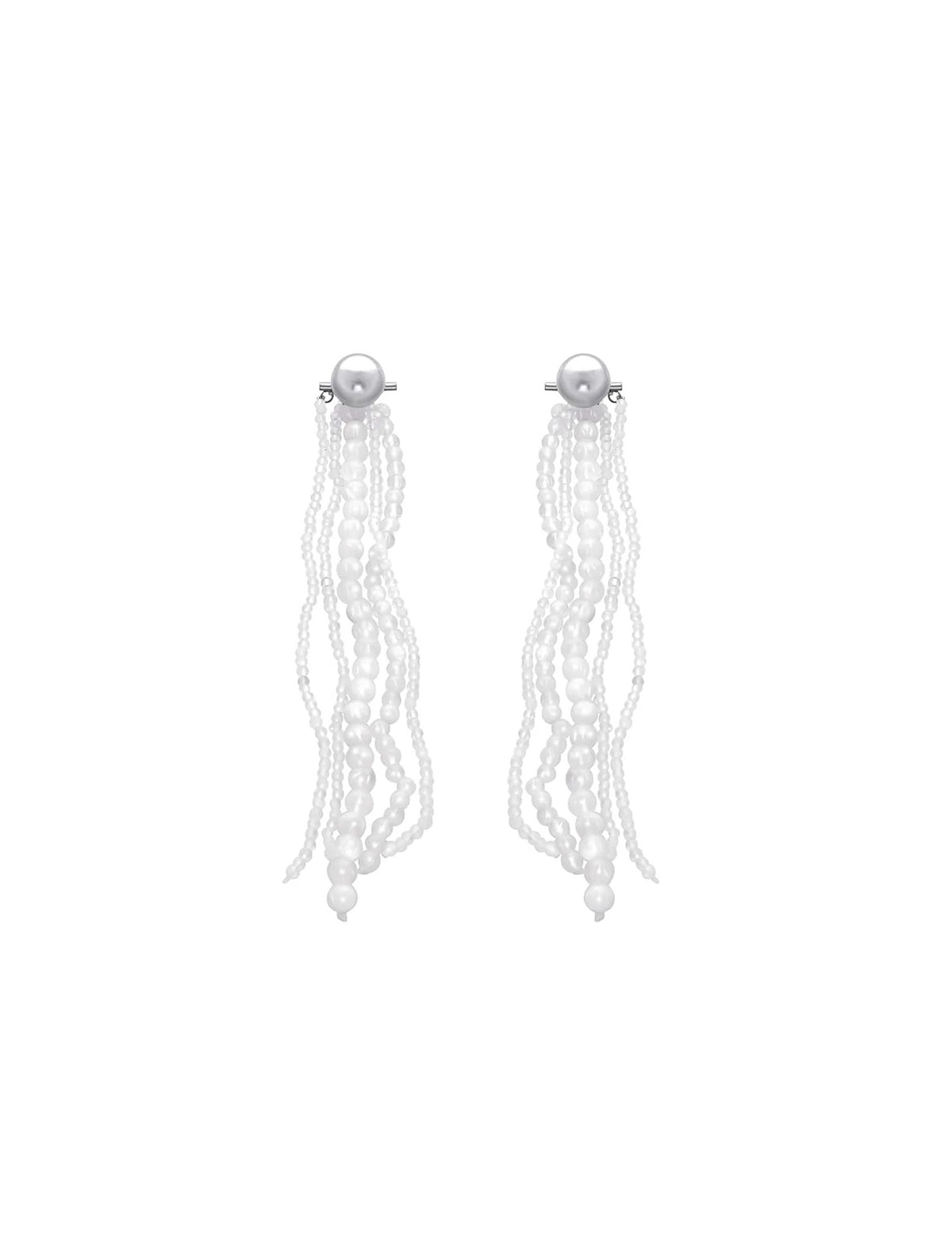 BEAUFILLE Strand Earrings in Iridescent