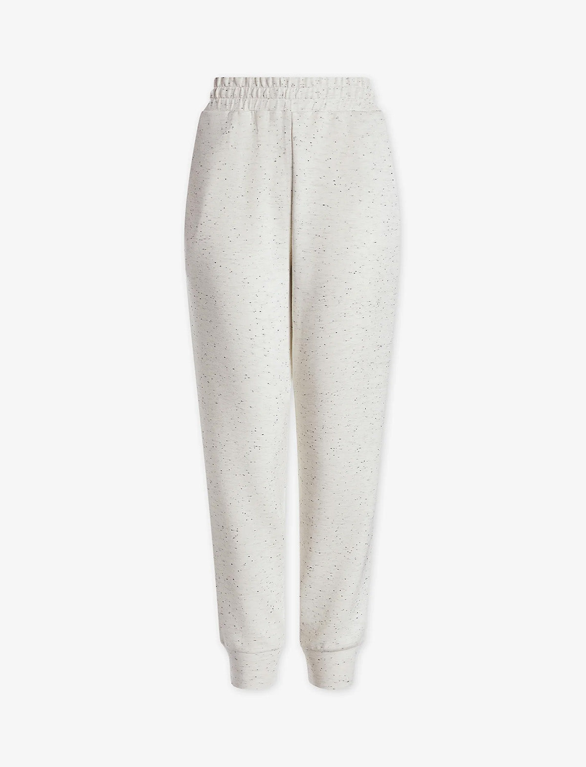 VARLEY The Slim Cuff Pant 25" in Ivory Marl Fleck