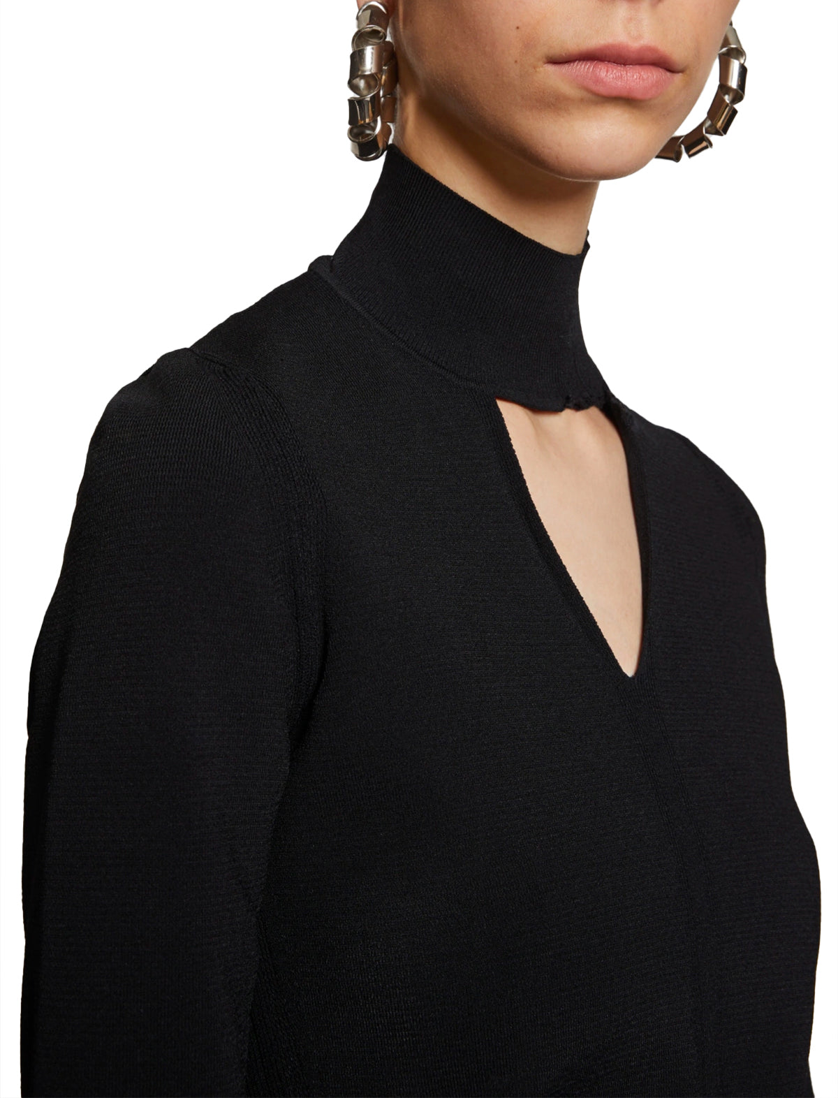 PROENZA SCHOULER WHITE LABEL Knit Turtleneck In Black