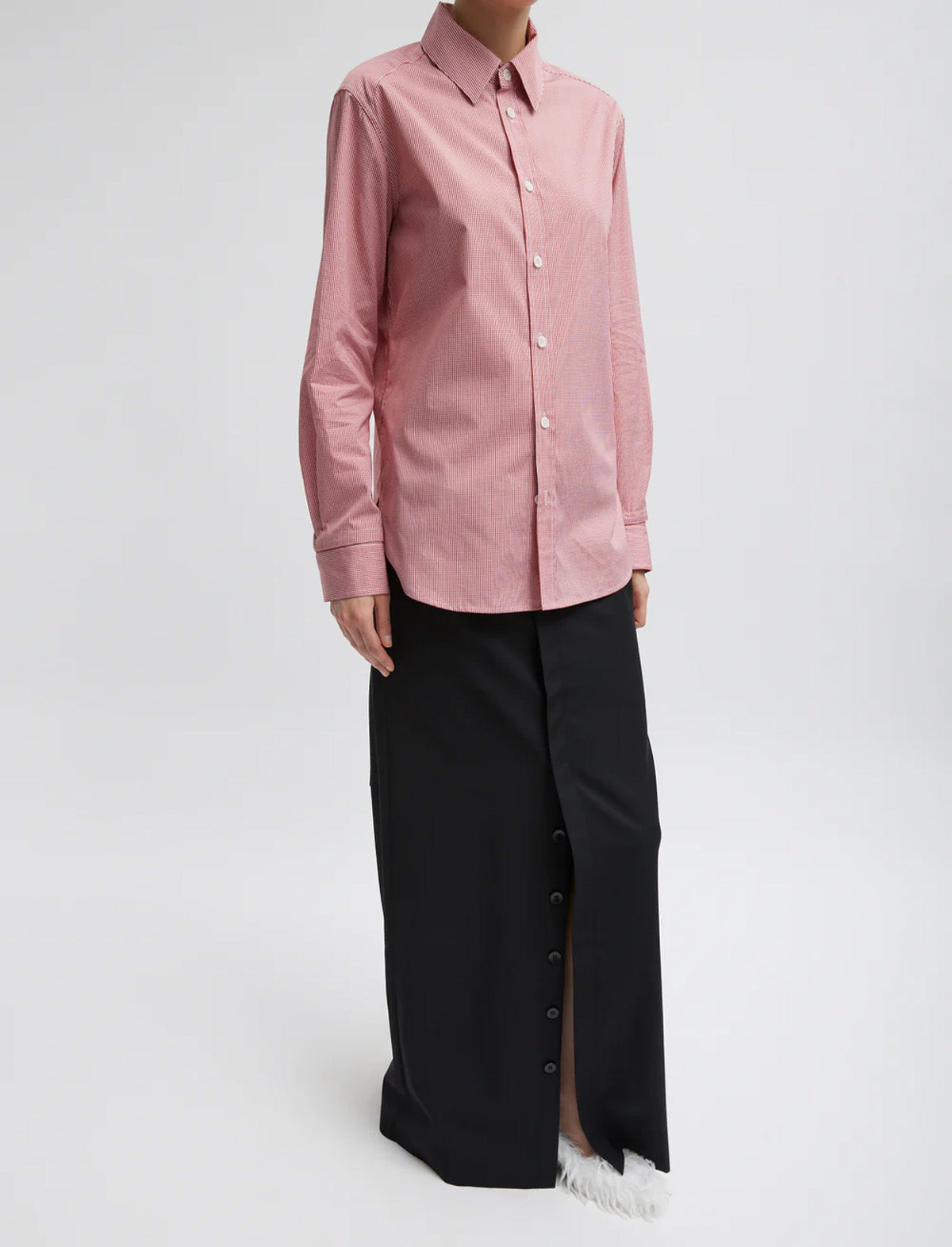 TIBI Tropical Wool Convertible Overall Skirt in Black