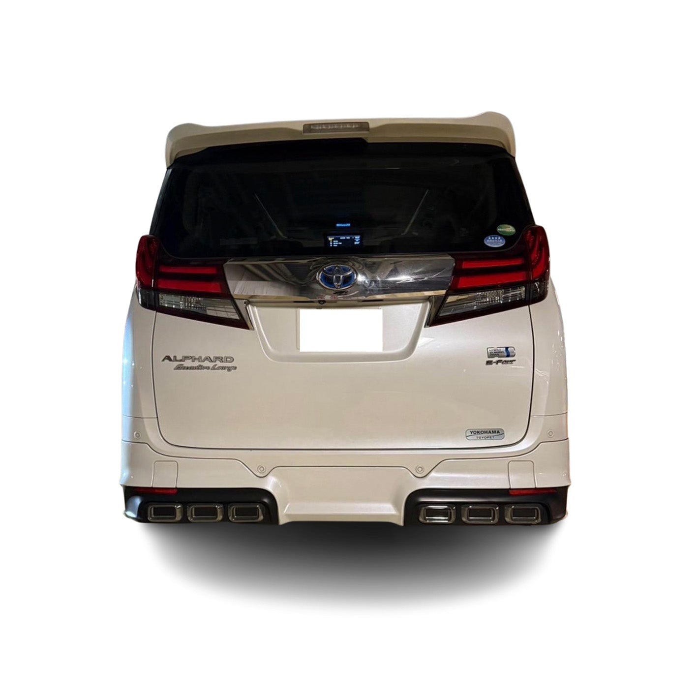 TOYOTA ALPHARD HYBRID EXECUTIVE LOUNGE WHITE