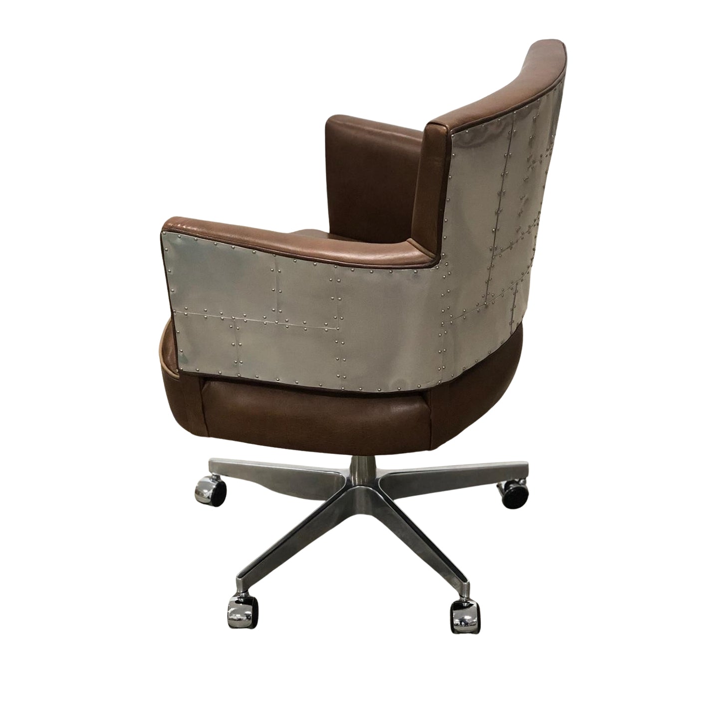 Timothy Oulton Swinderby Office Chair With Castors
