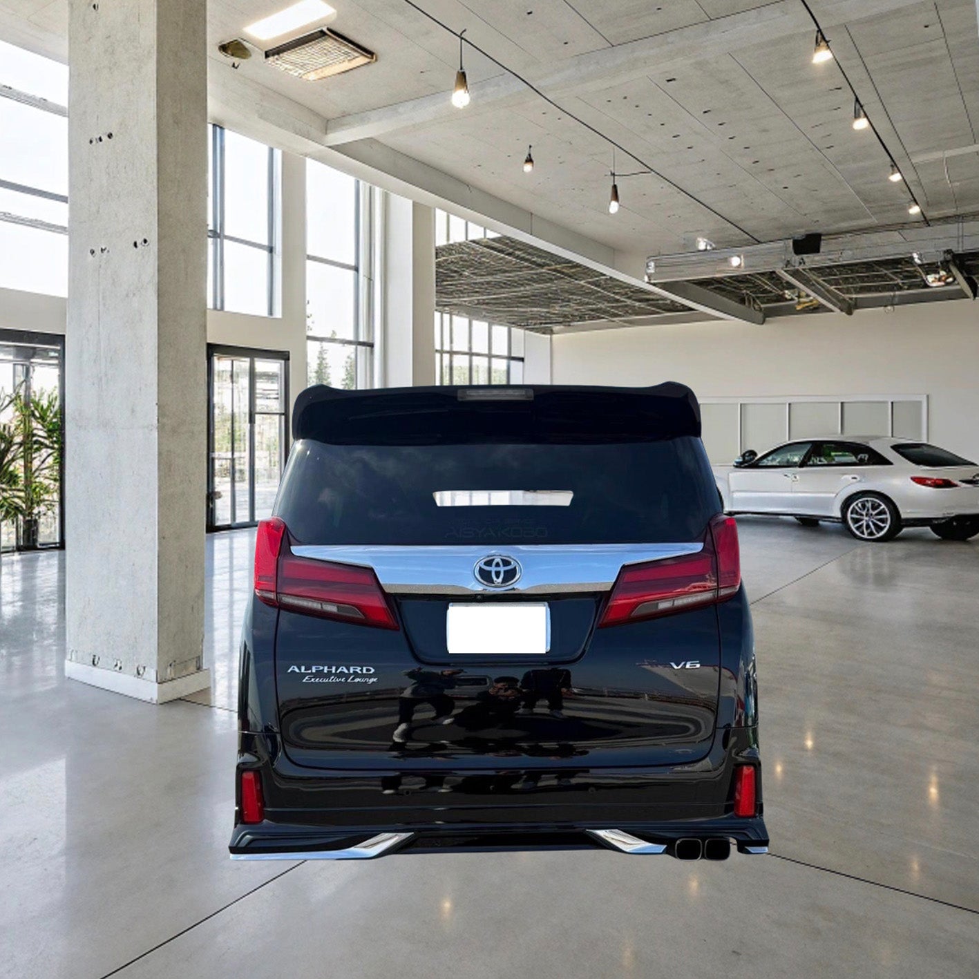TOYOTA ALPHARD HYBRID EXECUTIVE LOUNGE BLACK