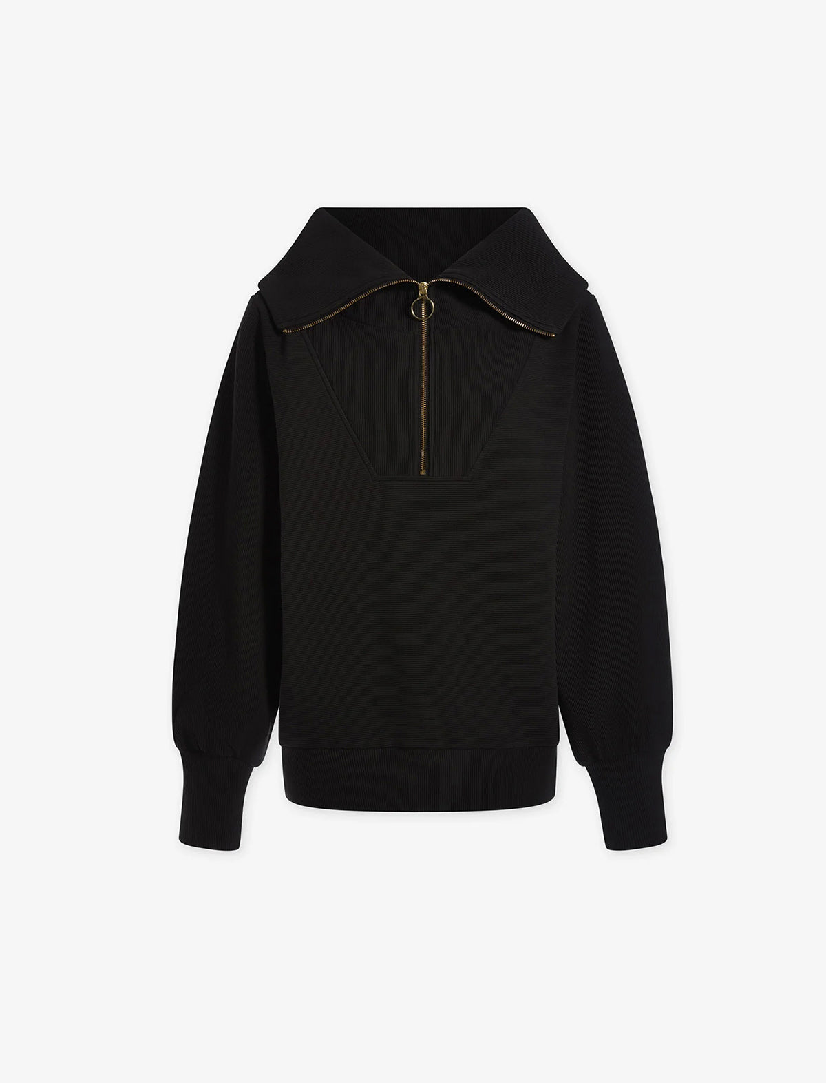 VARLEY Vine Half-Zip Pullover In Black