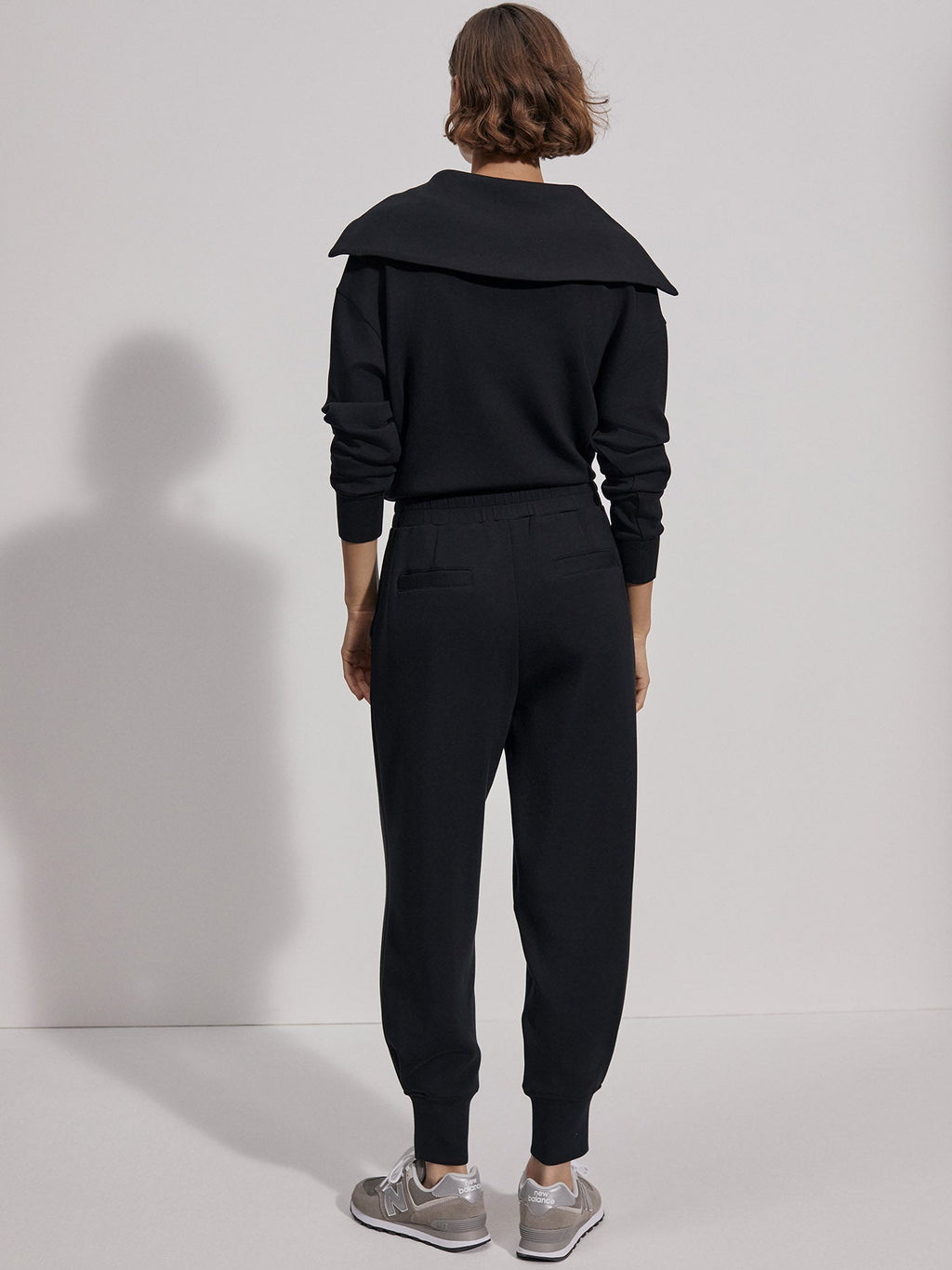 VARLEY DoubleSoft™️ The Relaxed Pant 27.5" In Black
