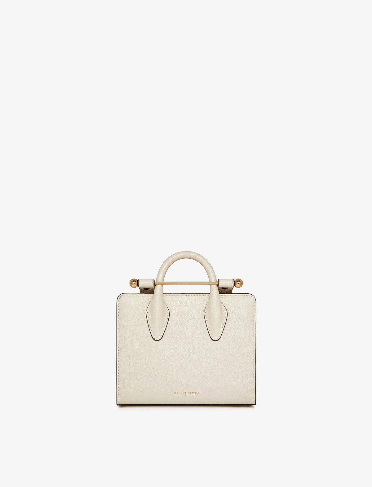 STRATHBERRY Nano Tote Bag in Vanilla