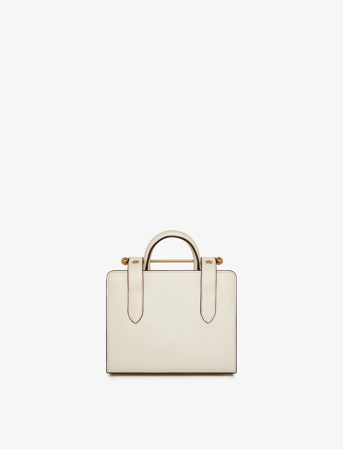 STRATHBERRY Nano Tote Bag in Vanilla