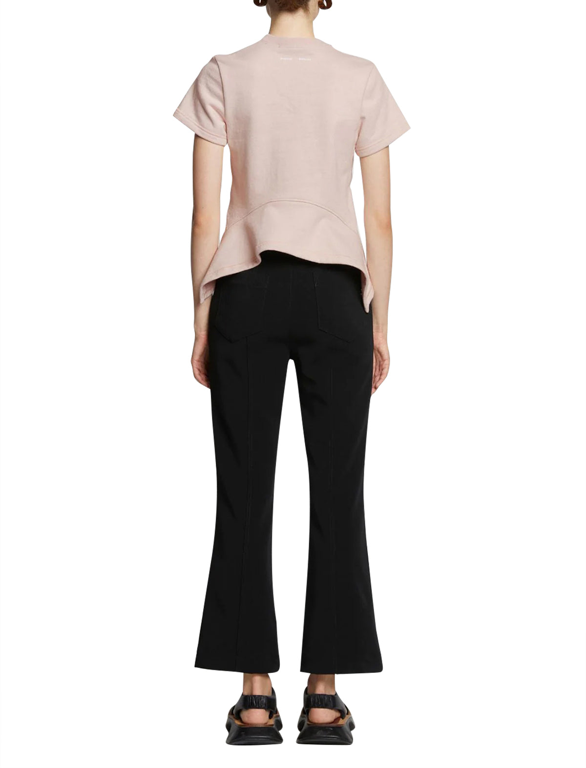 PROENZA SCHOULER WHITE LABEL Asymmetric T-shirt in Pink