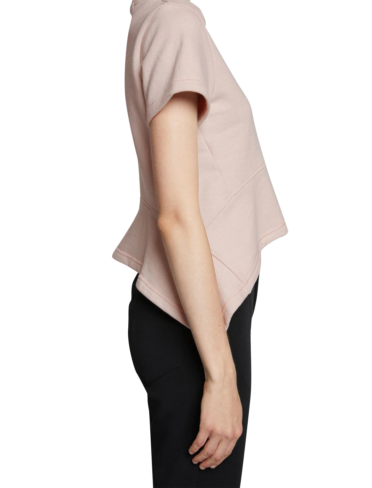 PROENZA SCHOULER WHITE LABEL Asymmetric T-shirt in Pink